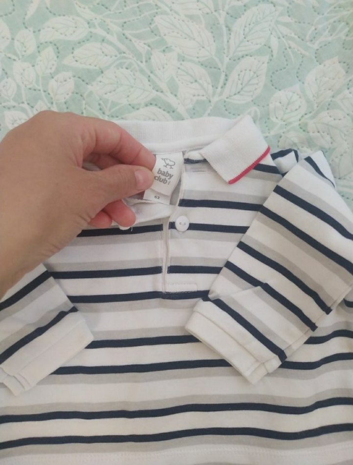 polo yaka sweatshirt - Görsel 4