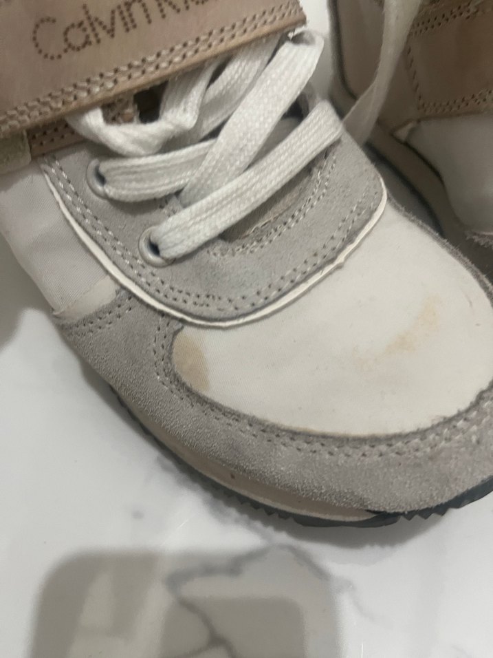Bej Calvin Klein Kadın Dolgu Topuklu Spor Ayakkabı - Görsel 2