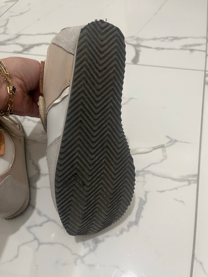 Bej Calvin Klein Kadın Dolgu Topuklu Spor Ayakkabı - Görsel 4