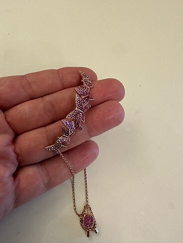 Beden pembe Renk Swarovski bayan bileklik