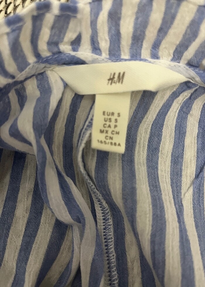 H&M ince askılı uzun elbise - Görsel 5