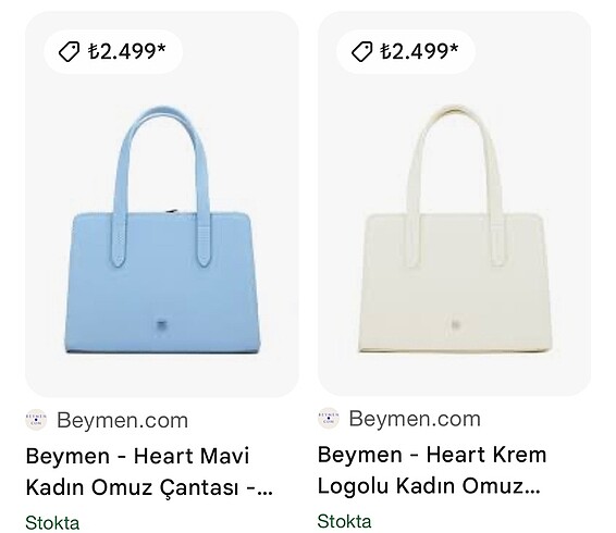 Beden Beymen çanta mavi