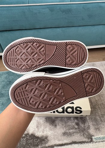 Erkek Çocuk Siyah Bağcıklı Cırtlı Spor Ayakkabı - Görsel 7