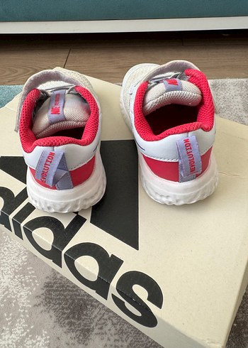 Kız Çocuk Beyaz Gri Nike Sneakers - Görsel 3