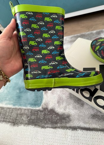 Erkek Çocuk Çok Renkli Desenli Kauçuk Bot - Görsel 4