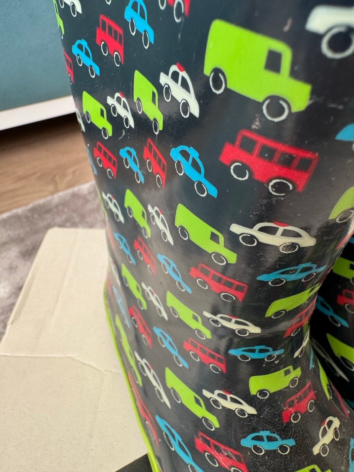 Erkek Çocuk Çok Renkli Desenli Kauçuk Bot - Görsel 3