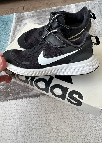 Erkek Siyah Gri Kayışlı Spor Ayakkabı - Görsel 3