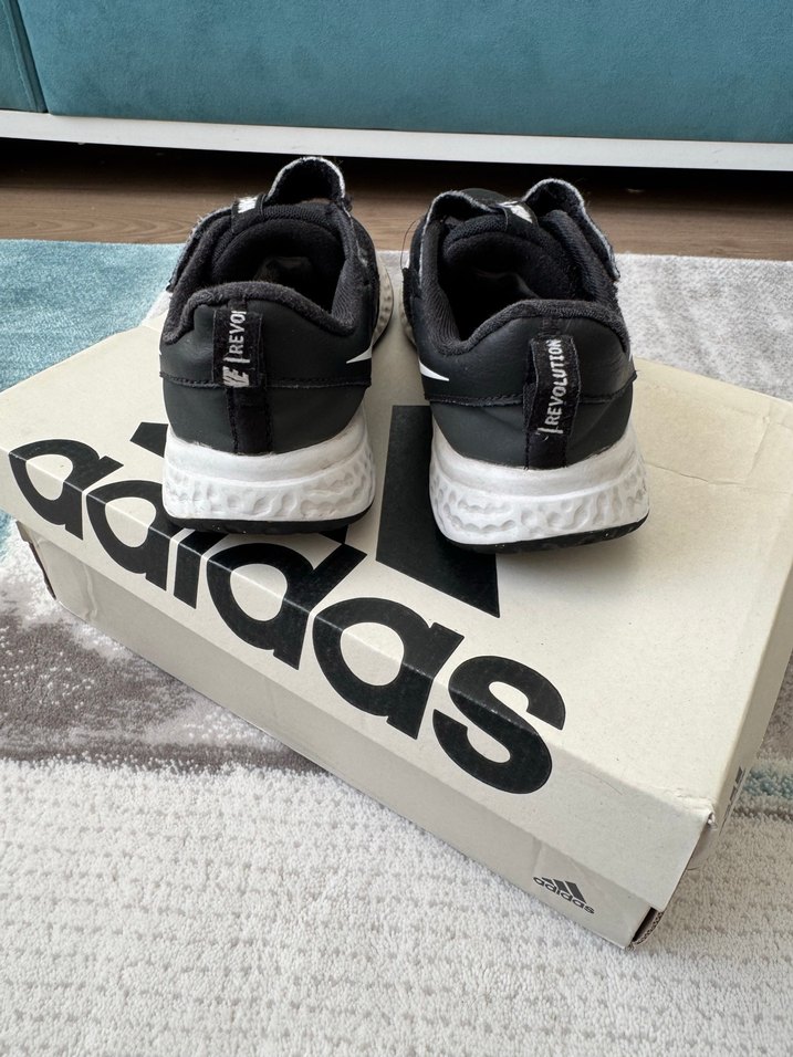 Erkek Siyah Gri Kayışlı Spor Ayakkabı - Görsel 5