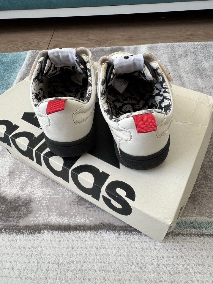 Beyaz Mickey Baskılı Erkek Çocuk Spor Ayakkabı - Görsel 4