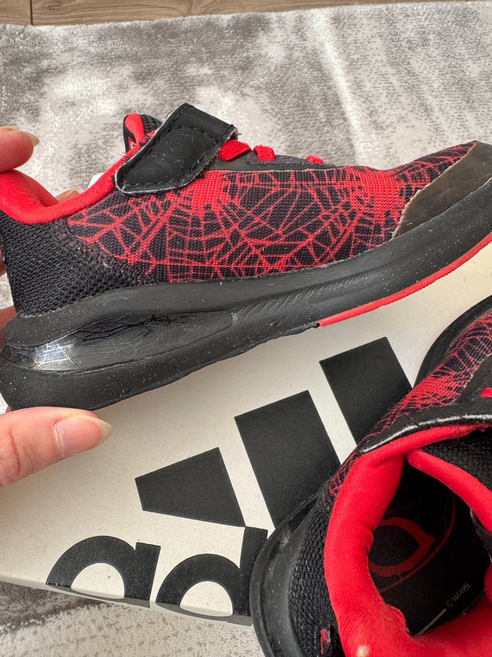 Kırmızı Erkek Çocuk Adidas Spor Ayakkabı - Görsel 3