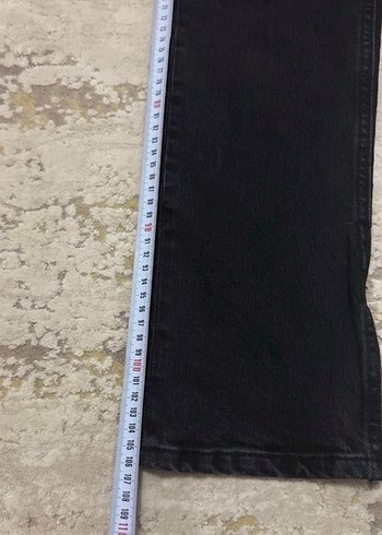 Siyah Kadın Zara Denim Regular Fit Jean - Görsel 5