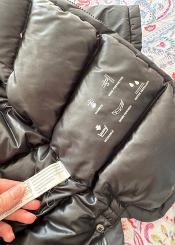 Erkek Çocuk Gri Kürklü Mont - Görsel 5