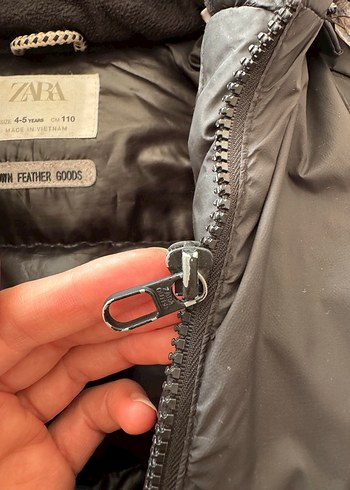 Erkek Çocuk Gri Kürklü Mont - Görsel 8