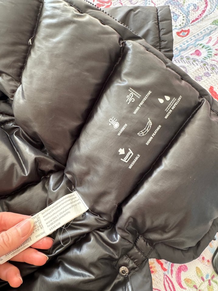 Erkek Çocuk Gri Kürklü Mont - Görsel 5