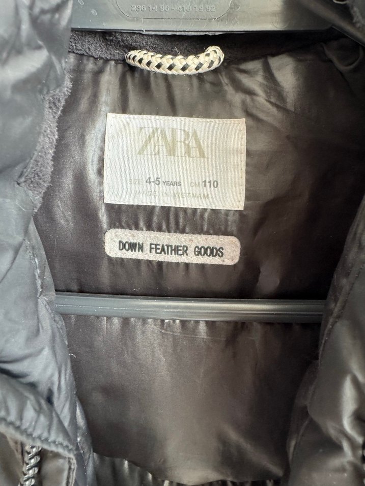 Erkek Çocuk Gri Kürklü Mont - Görsel 2