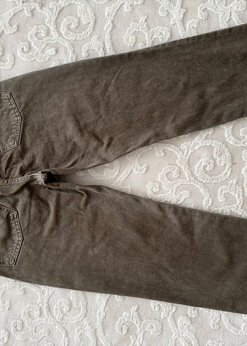 Bej Renkli Kadın Denim Pantolon - Görsel 5