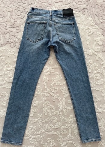 Mavi Rahat Kesim Denim Pantolon - Görsel 2