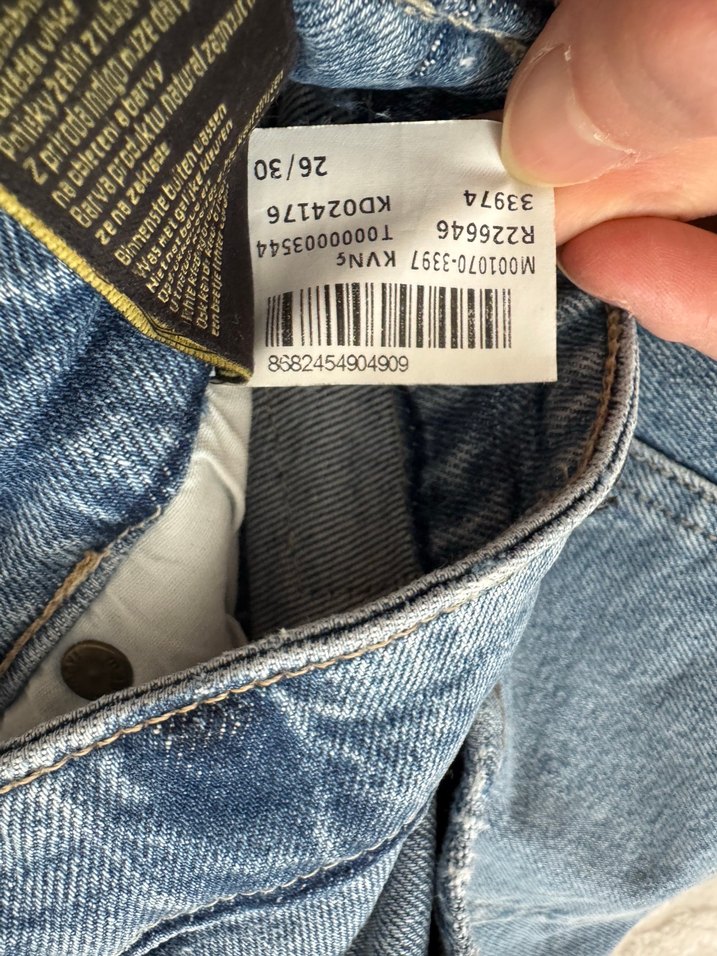 Mavi Rahat Kesim Denim Pantolon - Görsel 3