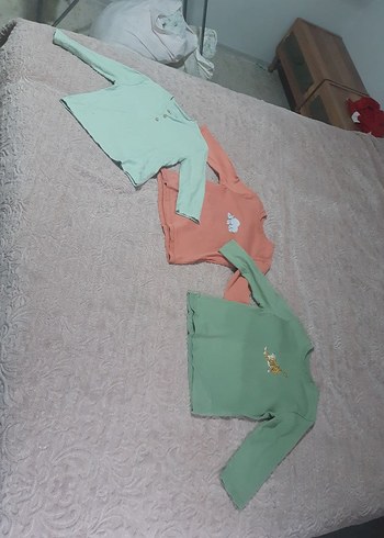 3 adet erkek cocuk uzun kollu 2 3 yaş