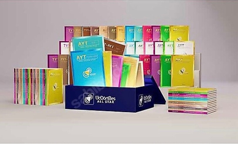 üçdörtbeş eşit ağırlık all star kitap seti