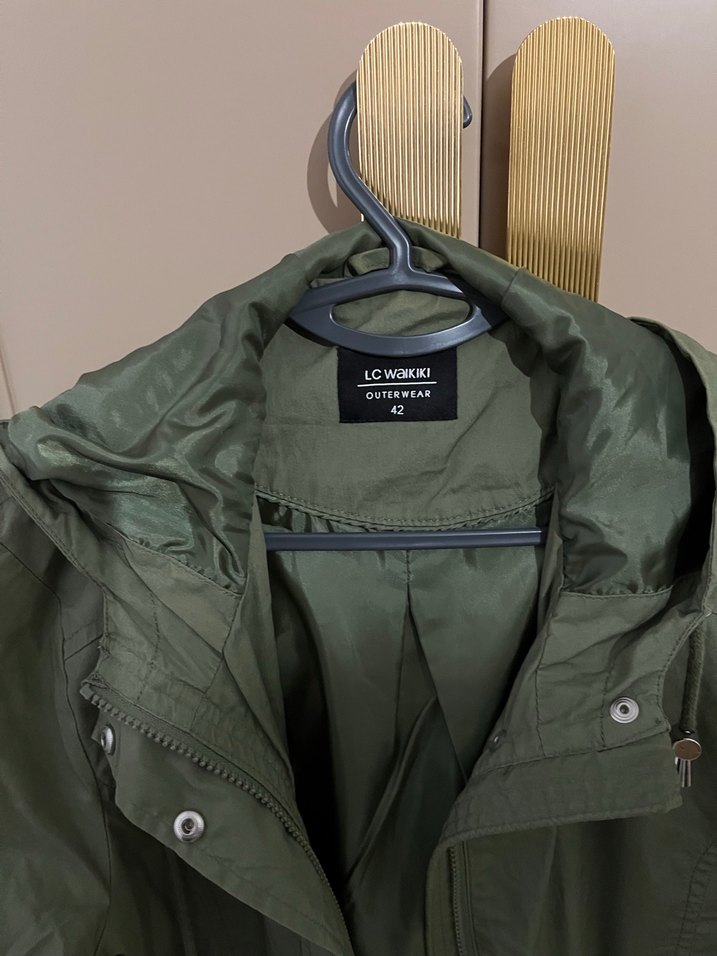 Yeşil Midi Kadın Ceket LC Waikiki - Görsel 2