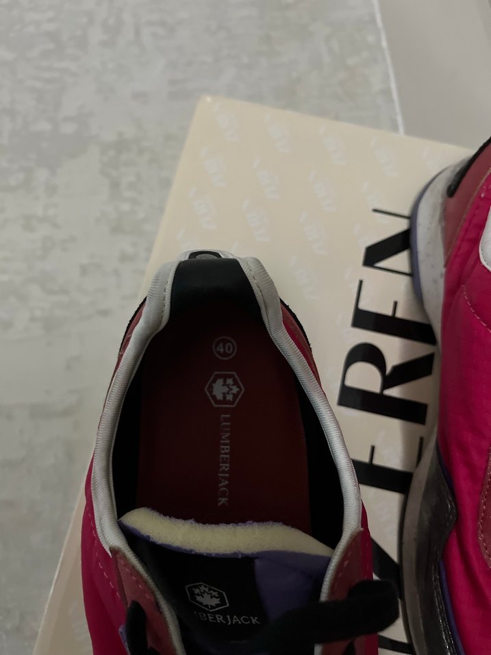 Kadın Pembe Spor Ayakkabı Velcro Detaylı - Görsel 4