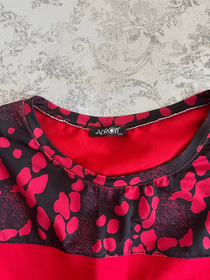 Kırmızı buyuk beden eşofman takımı - Görsel 3