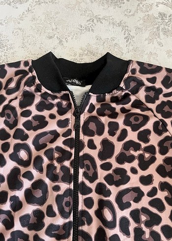 Leopar Desenli Kadın üst - Görsel 2