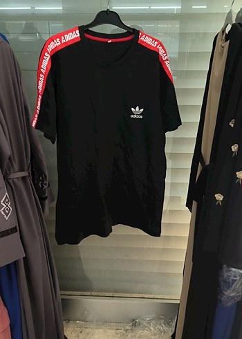 Adidas Erkek Siyah Baskılı Tişört