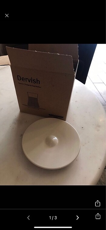 Dervish çay tabağı