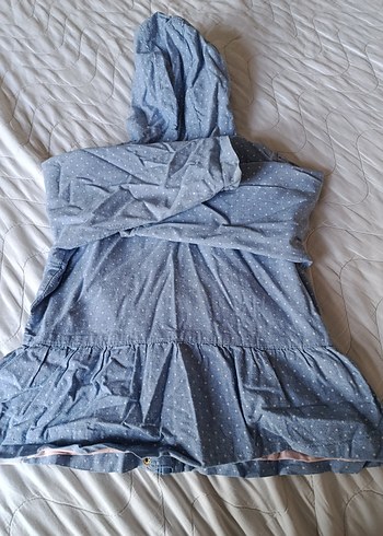 kız çocuk trençkot - Görsel 4