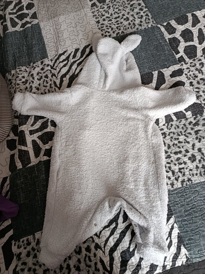 Tavşan Kulaklı Bebek Tulumu - Görsel 2