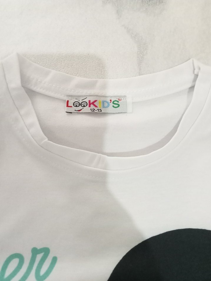 Rahat Kesim Kız Çocuk Baskılı Tişört ve Eşofman - Görsel 3