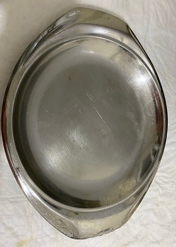 Yuvarlak çelik çay Tepsisi - Görsel 2