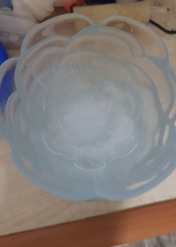 10'lu Çiçek Desenli Cam Kase - Görsel 4