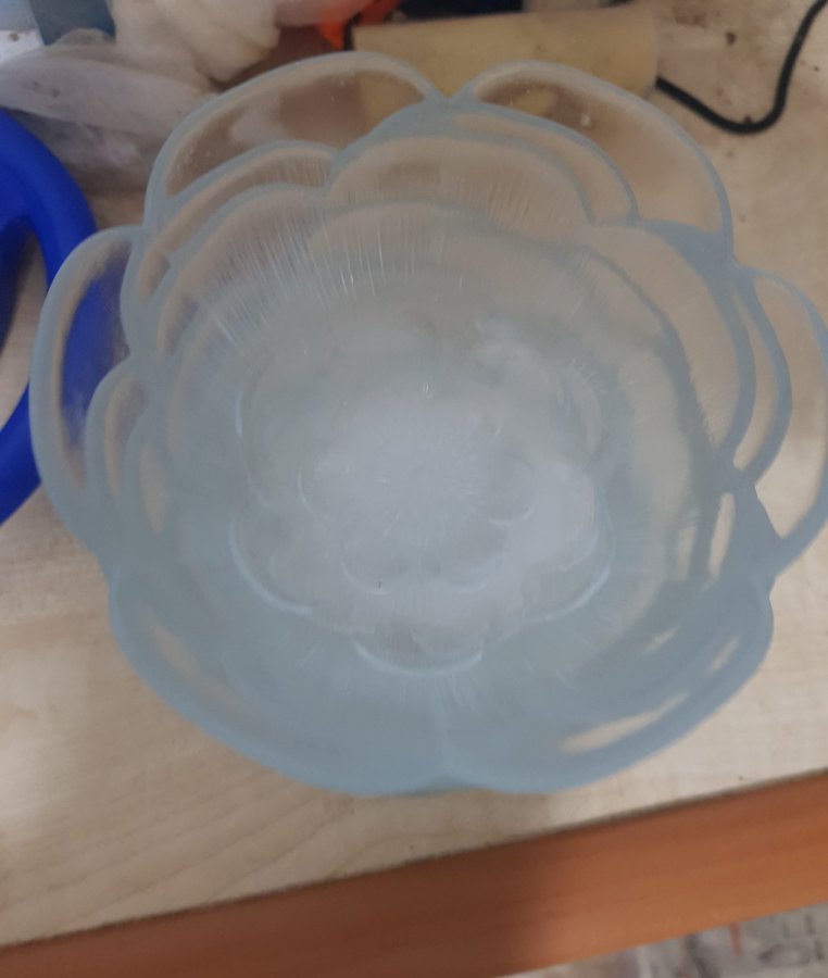 10'lu Çiçek Desenli Cam Kase - Görsel 4