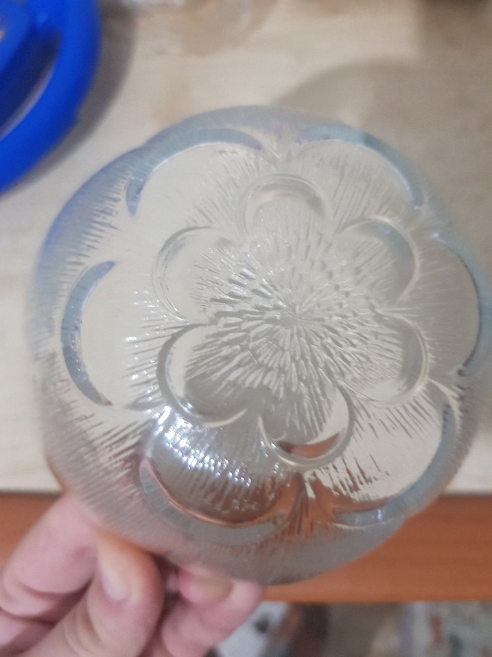 10'lu Çiçek Desenli Cam Kase - Görsel 5