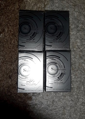 Oriflame Signature zoom Erkek Parfümü 75 ml - Görsel 2