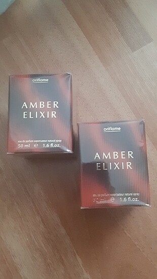 Oriflame amber 2 adet 