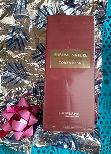 Oriflame Oriflame sublime nature tonka beam bayan parfüm sıfır kutulu jla