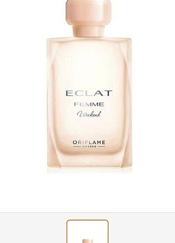 oriflame eclat femme wekend parfüm sıfır kutulu jlatinli 
