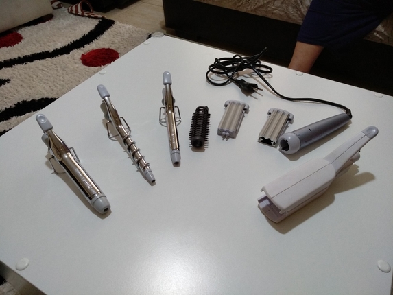 Philips geometrik saç şekillendirme seti 