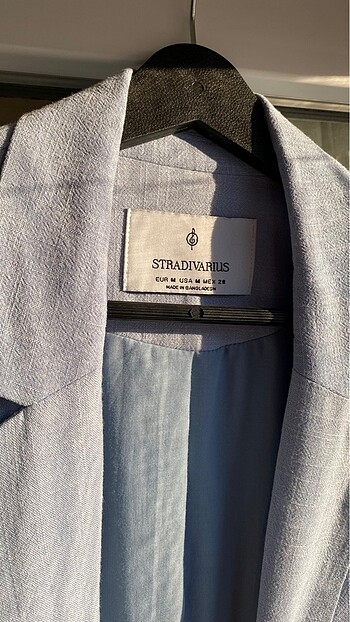 38 Beden Stradivarius Keten Ceket