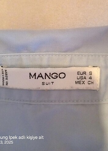 Mango Kısa kollu gomlek