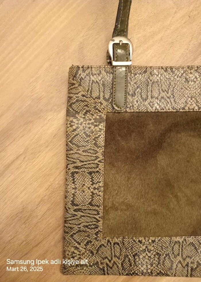 Yiladerisi görünümlü canta - Görsel 3