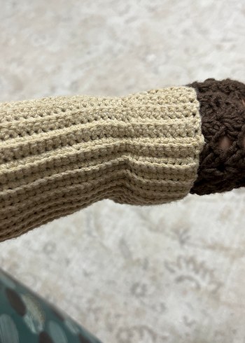 Bohem Örgü Kadın Eldiveni - Görsel 5