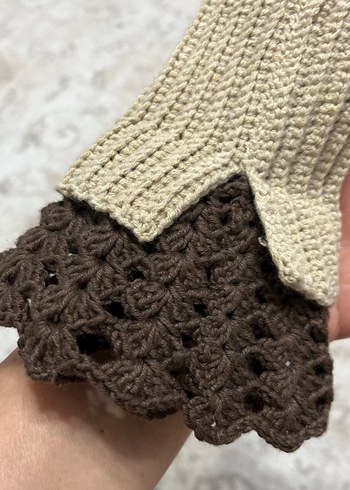 Bohem Örgü Kadın Eldiveni - Görsel 10