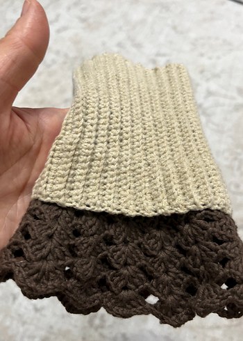 Bohem Örgü Kadın Eldiveni - Görsel 9