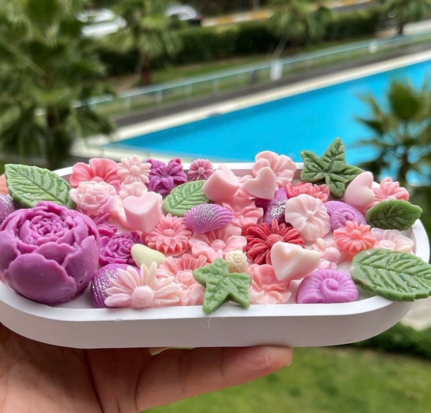 Beyaz At Figürlü Mum ve Mumluk Seti - Görsel 5