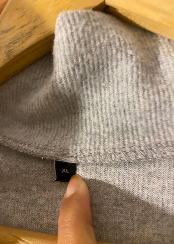 Trendyol & Milla Gri Yarım Fermuarlı Yüksek Yakalı Sweatshirt
